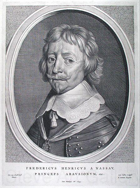 Gerard van Honthorst Frederick Henry, Prince of Orange Norge oil painting art
